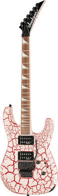 Jackson X Series SLXDX Bloodshot Crack Bloodshot Crackle