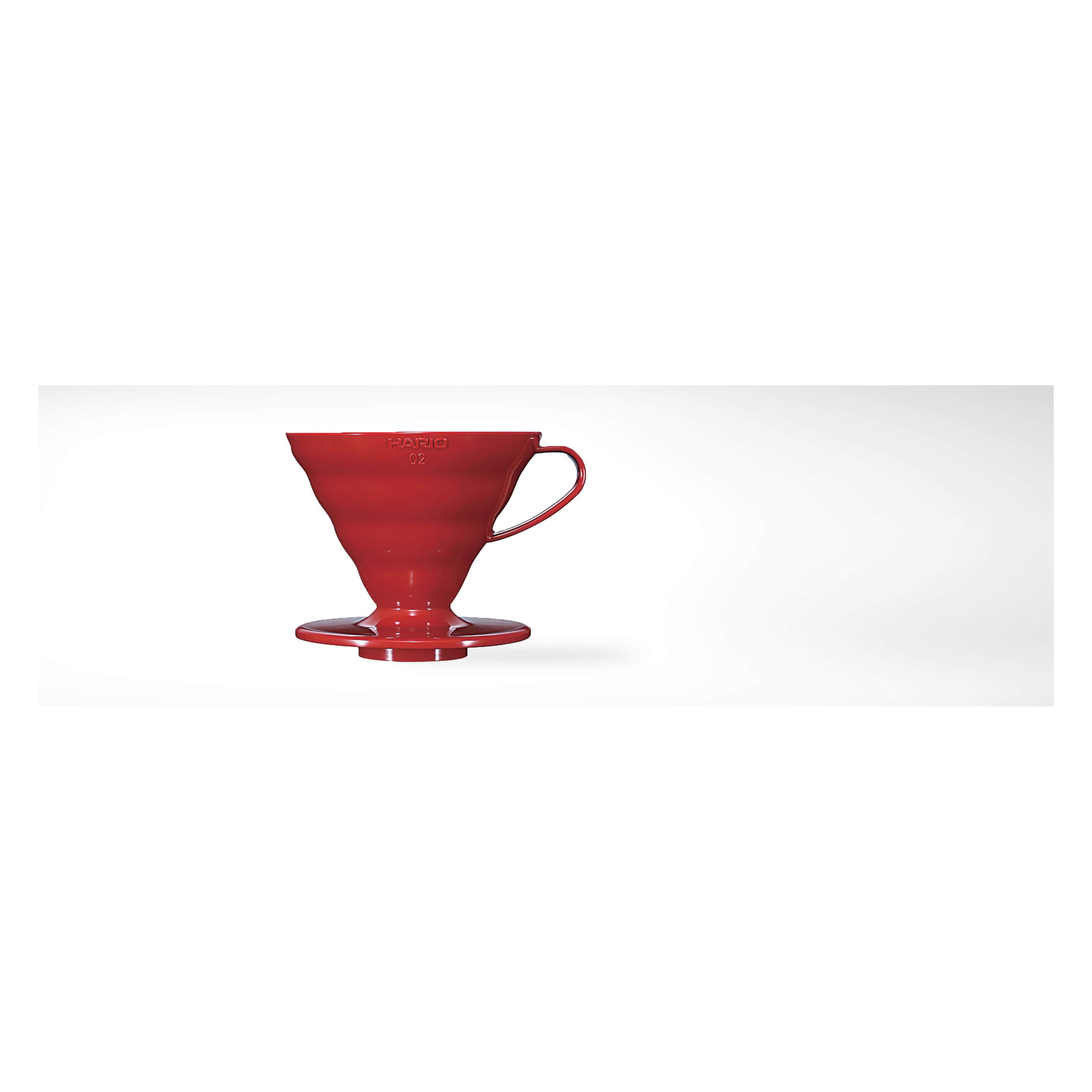 Hario Porzellan Kaffeefilter V60 rot (VDC-02R)