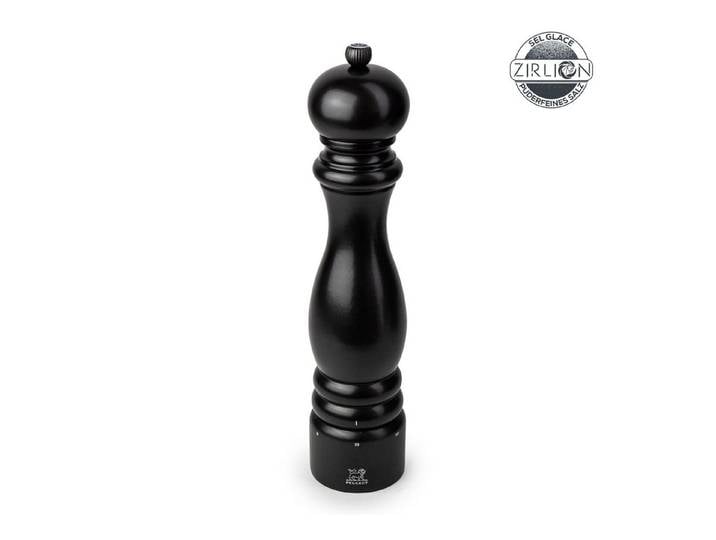 PEUGEOT Salzmühle PARIS 30cm Buchenholz Satin-Schwarz uSelect Zirkonia-Mahlwerk Manuell