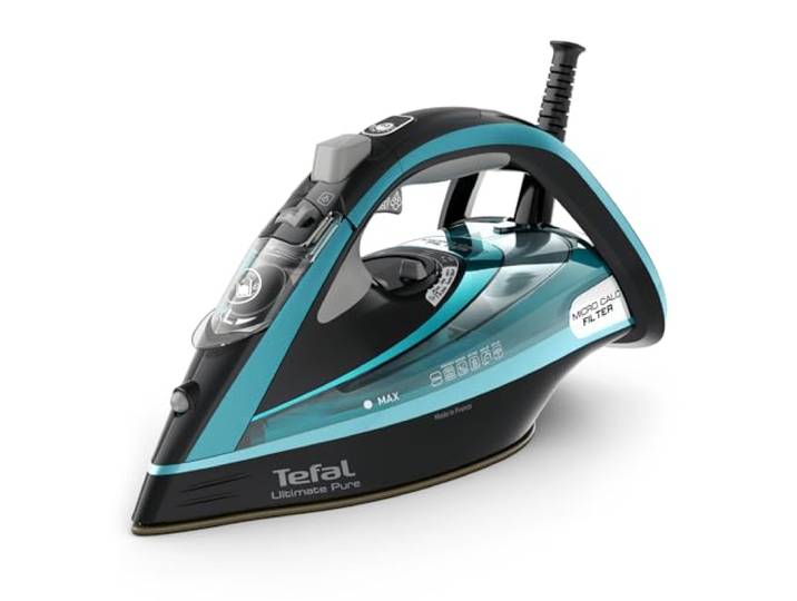 Tefal Dampfbügeleisen Ultimate Pure, 3200 W, 1,2 kg, Micro-Calc-Filter