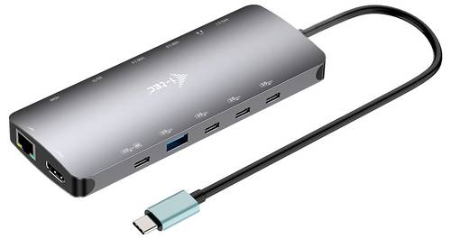 i-tec USB-C Dockingstation C31NANOTRIPLED140 inkl. Ladefunktion, USB-C Power Delivery