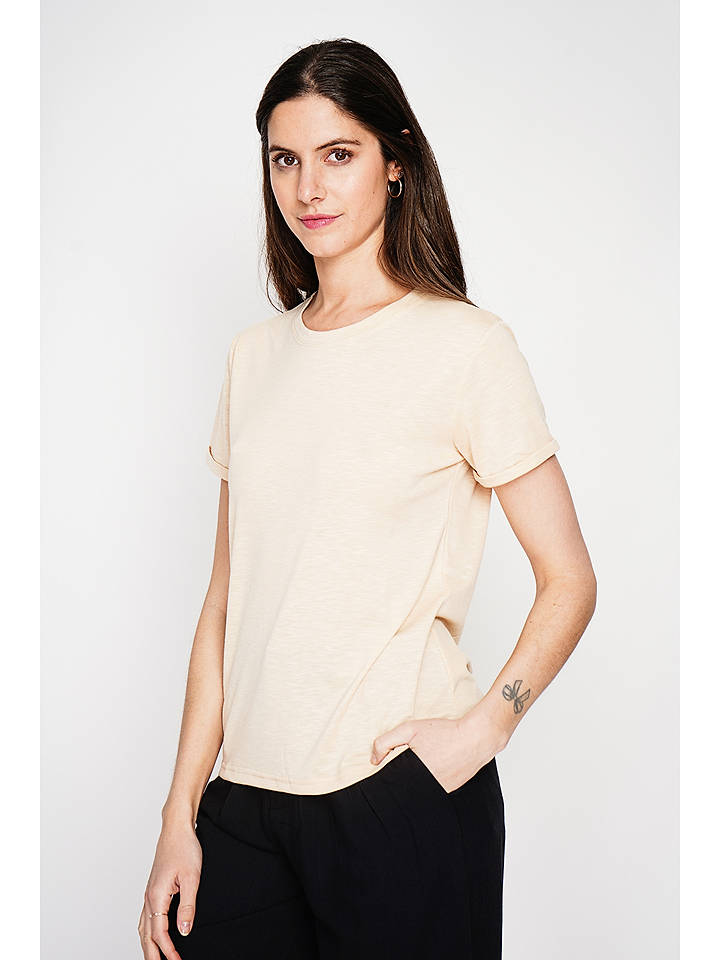 Le Jardin du Lin Shirt in Creme - 38