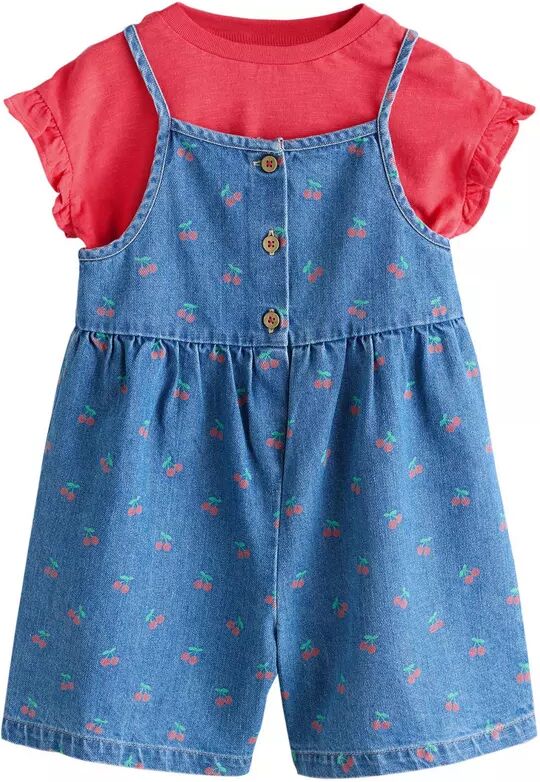 Next - Overall, für Damen, Blau Denim Dunkel, Größe 2-3A