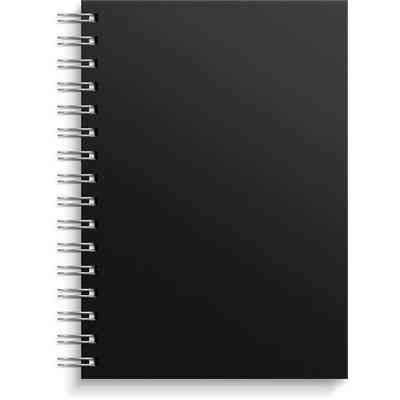 Burde Notizbuch A5 schwarz/silber, Notizbuch von , Burde Publishing AB