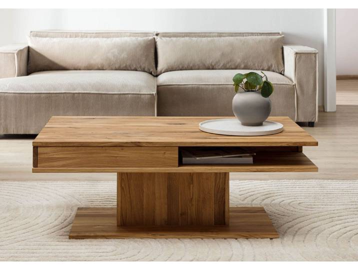 Couchtisch Wildeiche 120x70x45 natur geölt WIEN #201
