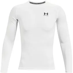 Under Armour, Unisex, Sportshirt, Heatgear Compression (L), Weiss