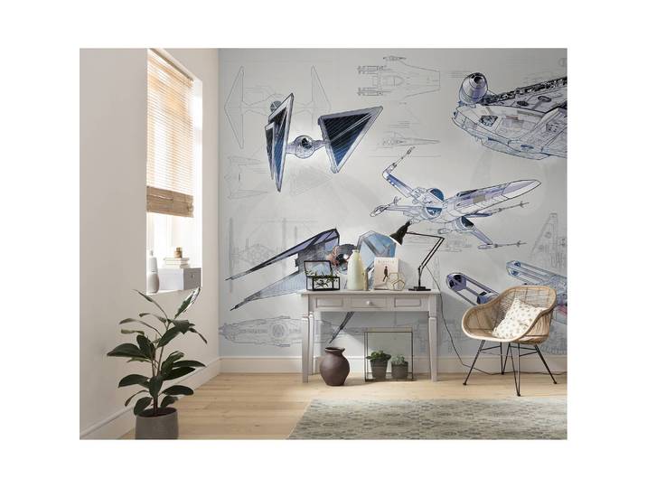 Papier peint Star Wars Blueprint Light 400 x 280cm