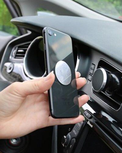 FLUX Portatelefono Magnetico Nero   Supporto Auto Universale Personalizzate o neutre