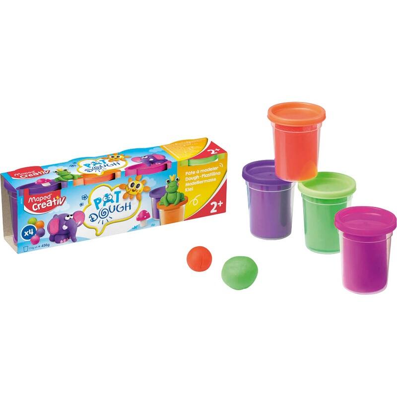Maped® Creativ Zusatzfarben Knete 456 Gramm 907201