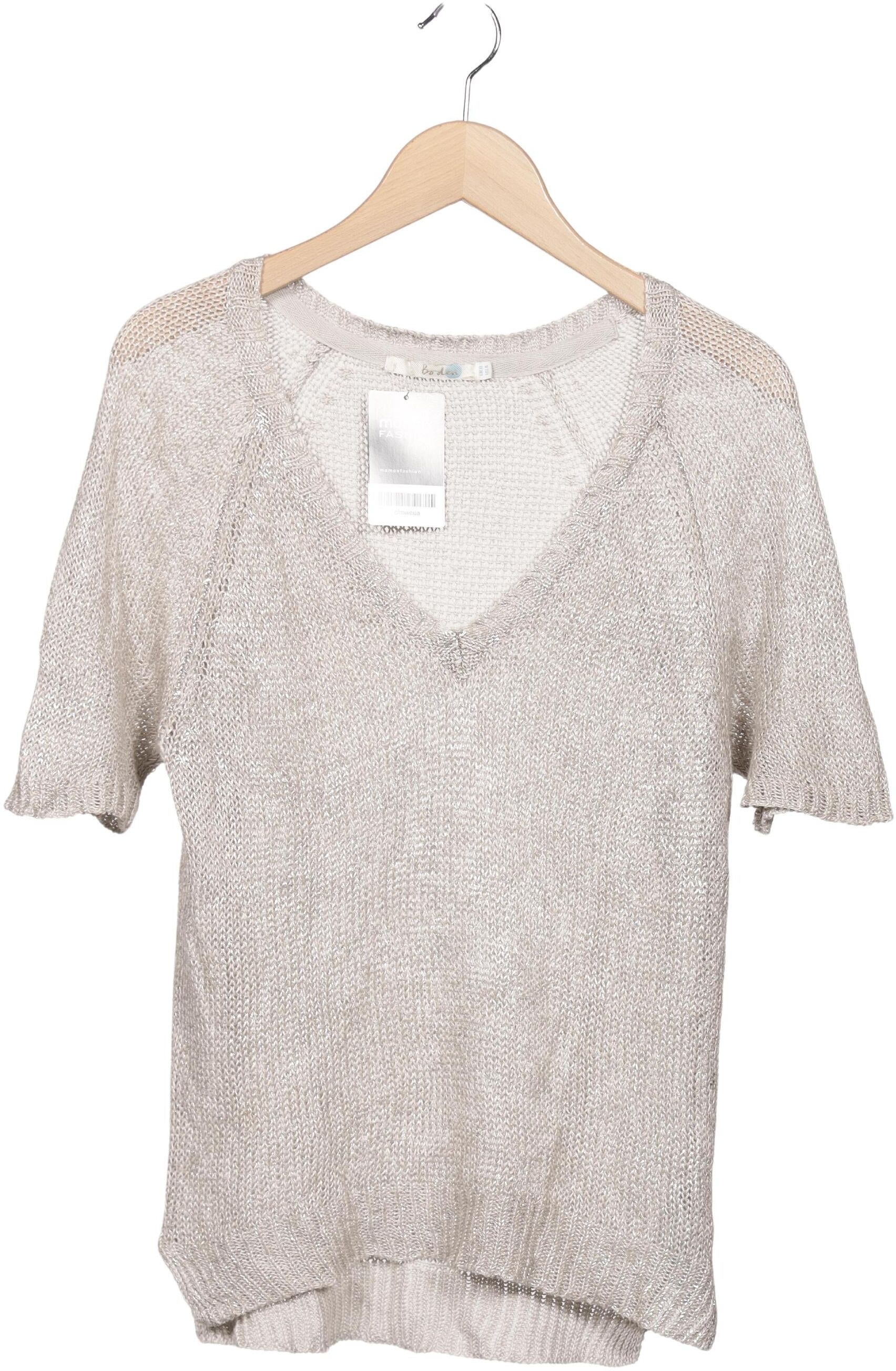 Boden Damen T-Shirt, Beige, Gr. EU 34, Leinen - Second Hand
