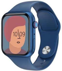 Everyday Crate HW22 Pro Bluetooth Smart Watch With 1.69 Inch HD Display Wireless Charging Fitness Tracker blue