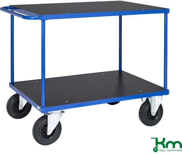 Kongamek Flexi 330 Bordvogn, 100x70x89, Blålakeret Stål