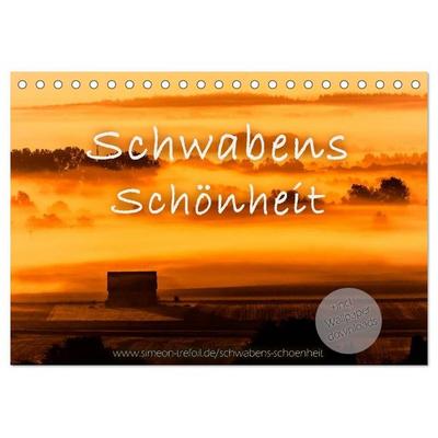 Schwabens Schönheit (Tischkalender 2027 DIN A5 quer), CALVENDO Monatskalender