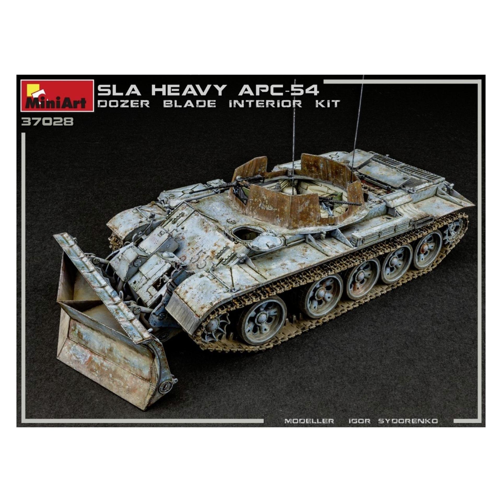 Mini art SLA APC T-54 w/Dozer Blade. Interior Kit (37028)