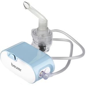 Beurer Inhalator IH 60, Set, für Erwachsene und Kinder, Akku mit USB-wiederaufladbar, tragbar, 4 Aufsätze, Kompressor