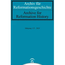 Archiv für Reformationsgeschichte – Aufsatzband, Fachbücher