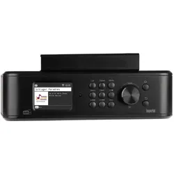 Imperial Dabman i460 (DAB+, FM, Internetradio, Bluetooth, WLAN), Radio, Schwarz