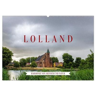 Lolland - Harmonie von Mensch und Natur (Wandkalender 2027 DIN A2 quer), CALVENDO Monatskalender