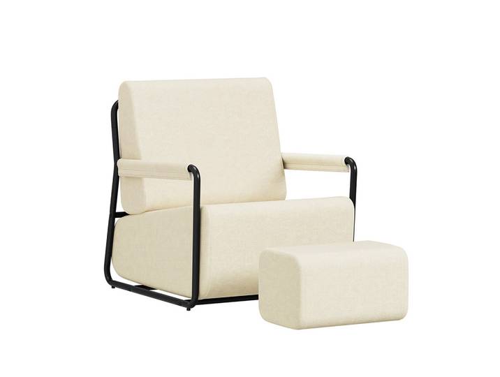 SESSEL mit Hocker FST99-MI