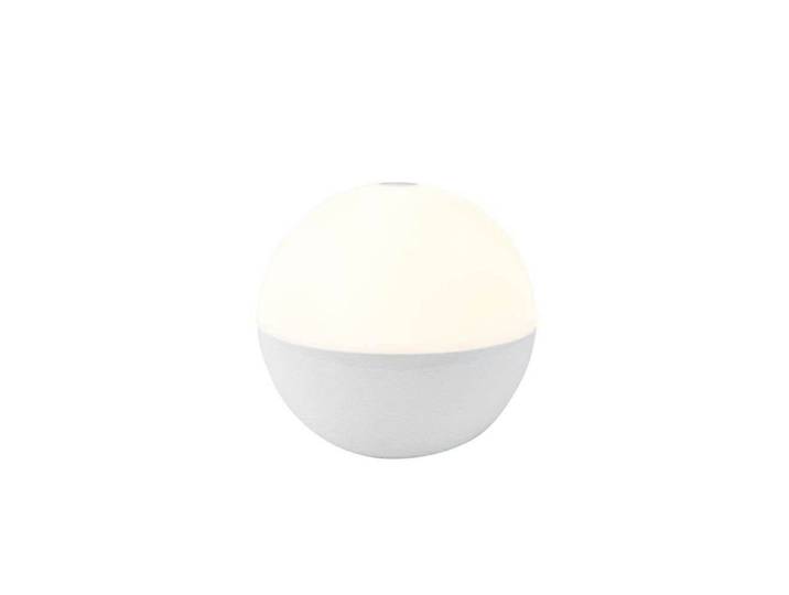 Lampe à poser LED rechargeable Alba, blanche, à intensité variable IP44 - Dyberg Larsen - Salon / séjour - Scandinave - Plastique - À ampoule unique
