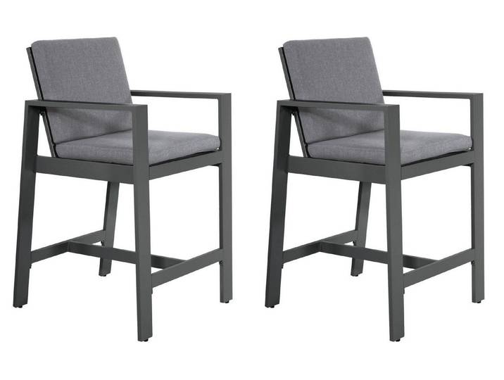Lesli Living Barhocker Lesli Living Barstuhl im 2er-Set Malibu Black