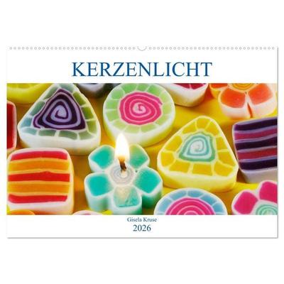 Kerzenlicht (Wandkalender 2026 DIN A2 quer), CALVENDO Monatskalender