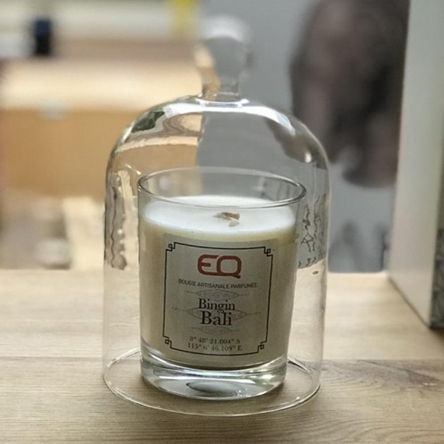 EQ Love  - Dome en verre pour bougie - Bougie d'ambiance