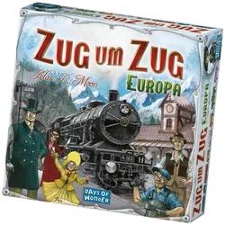 Asmodée Zug um Zug - Europa (Deutsch, 2 - 5 Spieler)