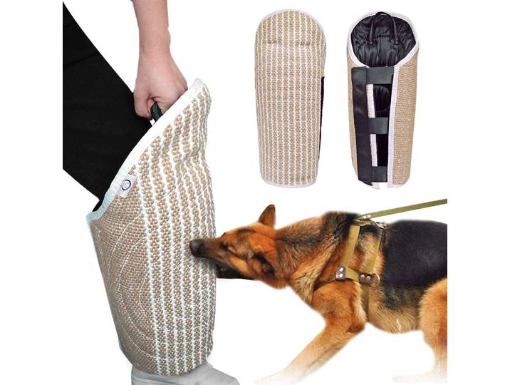 Cible de jambe d'entraînement pour chien, berger allemand, manchon de jambe Anti-morsure, résistant aux morsures et Durable, jouet à mâcher pour chien