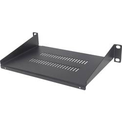 Intellinet 714839 10 Zoll Netzwerkschrank-Geräteboden Geeignet für Schranktiefe: ab 300 mm Schwarz (RAL 9005)