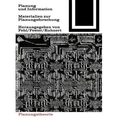 Planung und Information, Taschenbuch von , Birkhäuser, 978-3-0356-0030-8