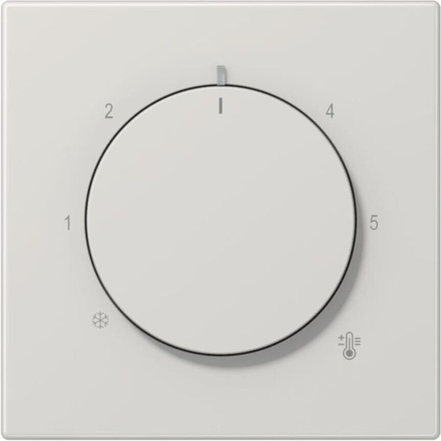 Jung Abdeckung Thermostat LS1749BFLG grau Thermoplast)