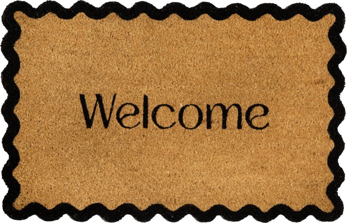 MD Entree Wave Welcome Kokosmat - 45 x 70 cm
