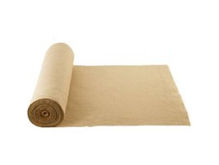 VEVOR Jute Stoff, Sackleinen-Stoffrolle, 50x50 hochdichte breite natürliche Sackleinen-Stoffrollen, 914mmx45,7m, für Dekoration, Handwerk, Hochzeit, Gartenarbeit, Pflanzen- & Baumwinterabdeckung