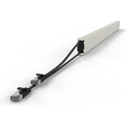 Patchbox one / Cassette / 46RU / Cat 6A, STP, 2.5 m, Schwarz (STP, U/FTP, CAT6a, 2.50 m), Netzwerkkabel