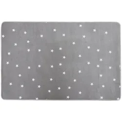 Kinderteppich STELLA | Grau - 140x200 cm