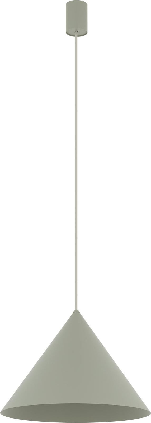 Nowodvorski Zenith Elegante hanglamp met LED, saliegroen