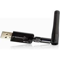 Dreambox Wireless USB Adapter 300 Mbps (USB), Netzwerk Adapter, Schwarz
