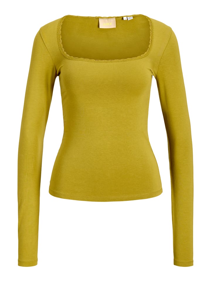 JJXX Longsleeve "Isabella" in Gelb - L