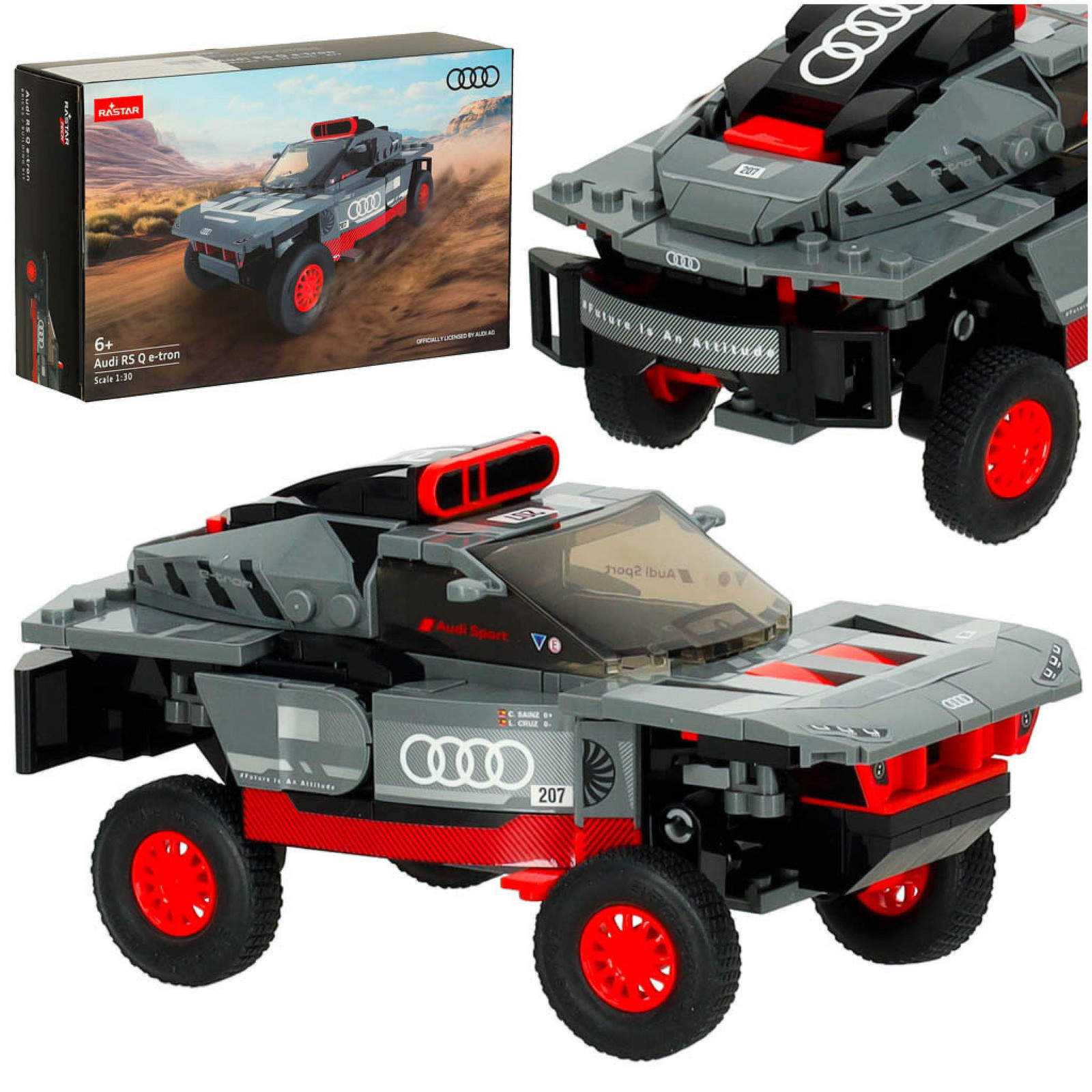 Northix RC-auto Audi RS Q e-tron schaal 1:30 blokvormig