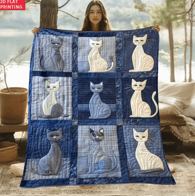 Inspire Curations Vintage Patchwork Dinosaur Flannel Throw Blanket 2 70x100cm