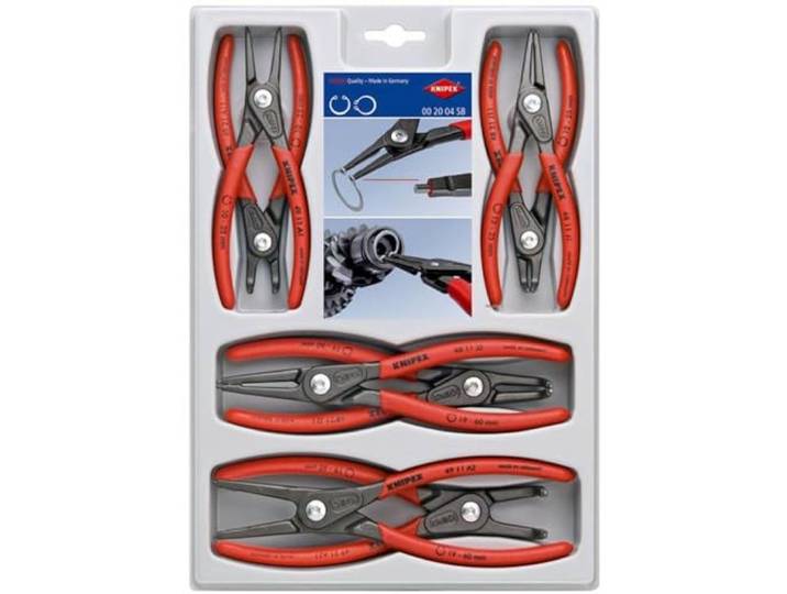 Knipex Pince multiprise miniature à crémaillère noire atramentisée\, gainées en plastique 125 mm 90 01 125