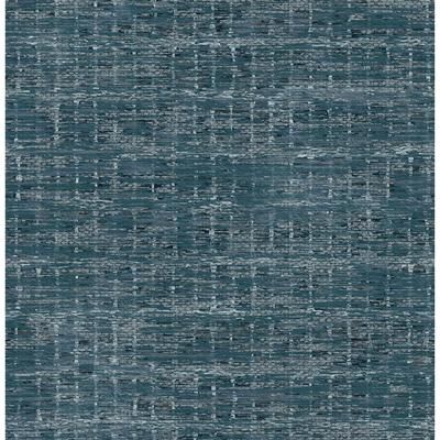 Scott Living Samos Blue Texture Wallpaper