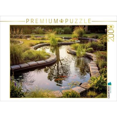 CALVENDO Puzzle Ein Hauch von Zauber im Grün. | 2000 Teile Lege-Größe 90x67cm Foto-Puzzle für glückliche Stunden, von , Calvendo Puzzle