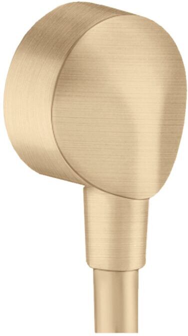Hansgrohe Fixfit E Schlauchanschluss 27454140 ohne Rückflussverhinderer, brushed bronze