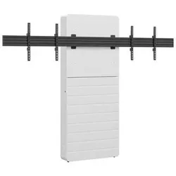 Hagor CON-Line® W Dual 55 - 65" Medienstele Boden-Wand-Montage