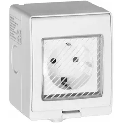 Orno, Steckdose, Tuya Aufputzsteckdose IP55 Smart Wi-Fi