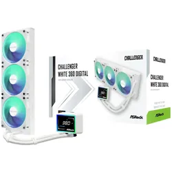 Asrock Challenger White 360 Digital Prozessor Flüssigkeitskühlung 12 cm Weiß