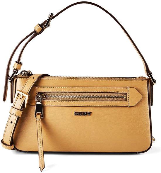 Dkny Bryant Handtasche Cappuccino - 4 Fächer, Wasserabweisend, Reißverschluss, abnehmbare & verstellbare Schulterriemen