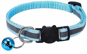 Uplifted Finds High Visibility Reflective Breakaway Safety Cat Collar sky Blue 5 Pcs